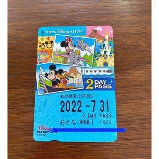 ディズニー(Disney)のディズニーリゾートラインチケット　(遊園地/テーマパーク)