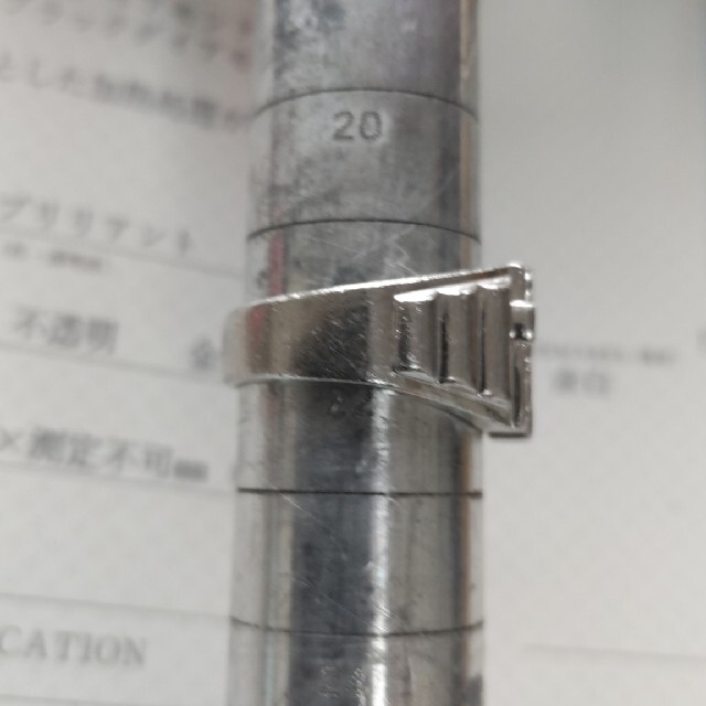 プラチナ指輪　田中貴金属　サイズ22 2