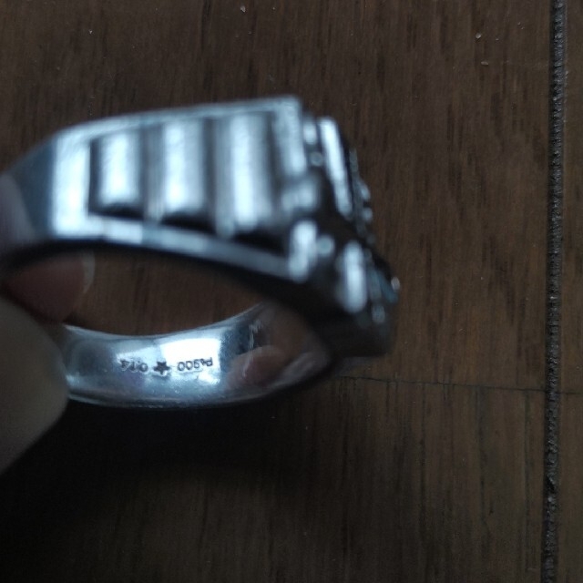 プラチナ指輪　田中貴金属　サイズ22 メンズのアクセサリー(リング(指輪))の商品写真