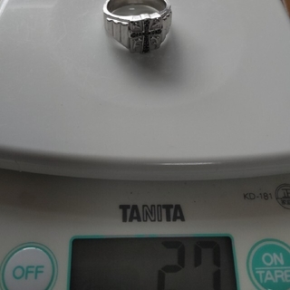 プラチナ指輪　田中貴金属　サイズ22