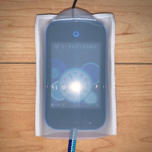 キッズ携帯カバー　ケース　クリア　ハンドメイド　43 スマホ/家電/カメラのスマホアクセサリー(モバイルケース/カバー)の商品写真