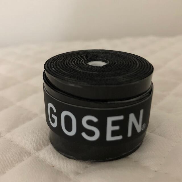 GOSEN(ゴーセン)のGOSEN グリップテープ 1個★迅速発送 黒色 ゴーセン マイバチ✳︎色変更可 エンタメ/ホビーのエンタメ その他(その他)の商品写真