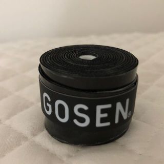 ゴーセン(GOSEN)のGOSEN グリップテープ 1個★迅速発送 黒色 ゴーセン マイバチ✳︎色変更可(その他)