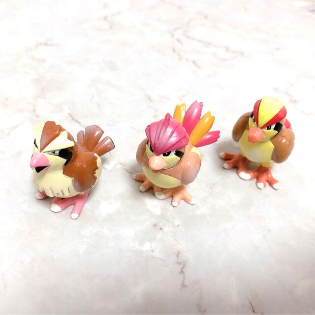 ポケモン - モンコレ ポッポ ピジョン ピジョット 初代 セットの ポケモン - モンコレ ポッポ ピジョン ピジョット 初代 セットの