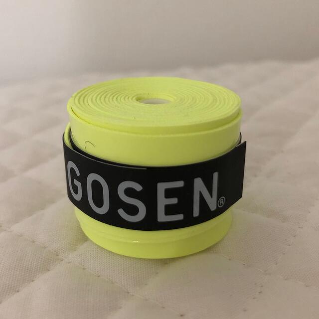 GOSEN(ゴーセン)のGOSEN グリップテープ 1個★迅速発送 蛍光黄色 ゴーセンマイバチ色変更可 エンタメ/ホビーのエンタメ その他(その他)の商品写真