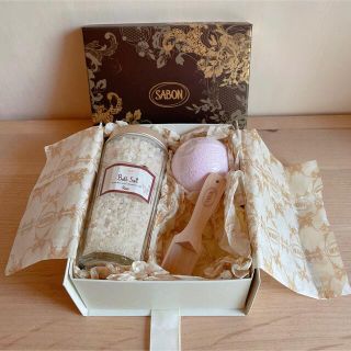 SABON バスソルトとバスボールのセット♡