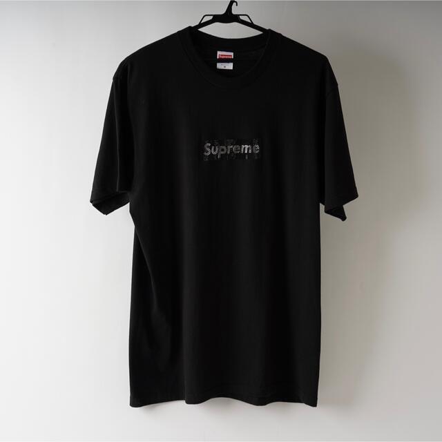 Supreme(シュプリーム)のsupreme スワロフスキー tシャツ ボックスロゴ メンズのトップス(Tシャツ/カットソー(半袖/袖なし))の商品写真