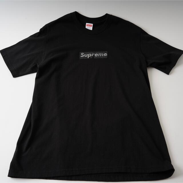 Supreme(シュプリーム)のsupreme スワロフスキー tシャツ ボックスロゴ メンズのトップス(Tシャツ/カットソー(半袖/袖なし))の商品写真