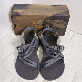 チャコ(Chaco)の試し履きのみ　CHACO サンダル　濃グレー　24㎝(サンダル)