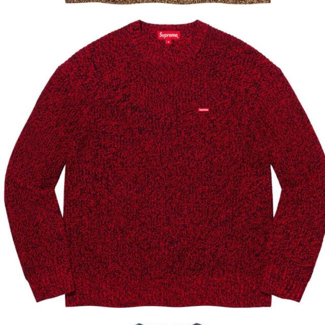 キムタク着用 supreme melange rib knit sweater - ニット/セーター