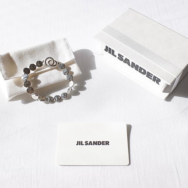 Jil Sander(ジルサンダー)の21aw jil sander メンズ ハンマードディスク ブレスレット メンズのアクセサリー(ブレスレット)の商品写真