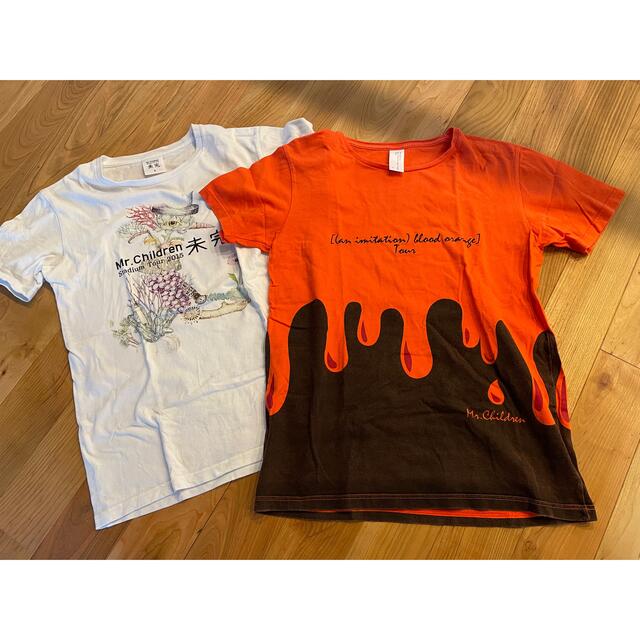 Mr.Children(ミスターチルドレン)のMr.Children ライブT 未完　blood orange Sサイズ レディースのトップス(Tシャツ(半袖/袖なし))の商品写真