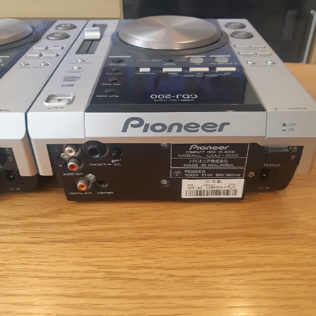 Pioneer(パイオニア)のPioneer　CDJ200 楽器のDJ機器(CDJ)の商品写真