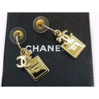 シャネル(CHANEL)の美品 シャネル ピアス ■ ココマーク 香水パフューム ボトルモチーフ(ピアス)