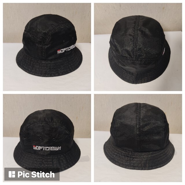 SOFTCREAM JET HAT 5パネルポリエステルバケットハット メンズの帽子(ハット)の商品写真