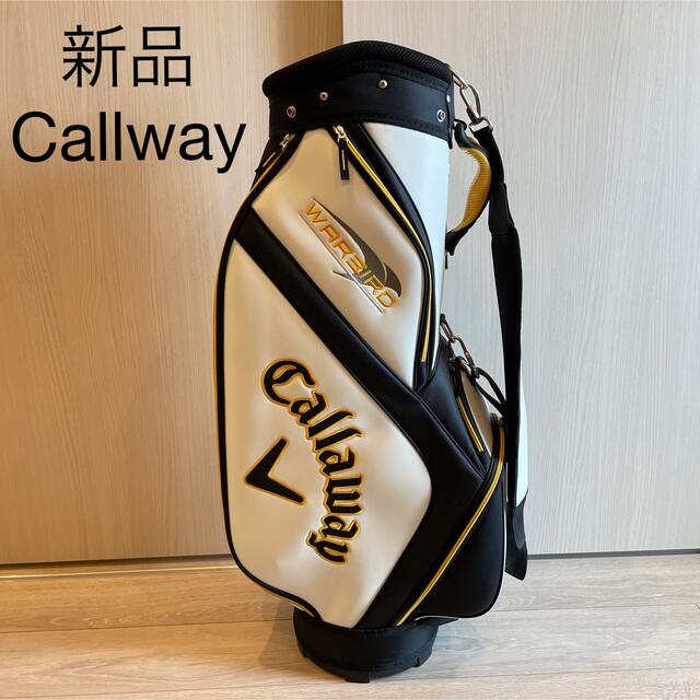 新品 Callaway WARBIRDキャディーバック ネームタグ付き