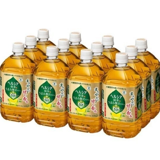 【特保・トクホ】ヘルシア緑茶 うまみ贅沢仕立て 1000ml 1箱（12本入）