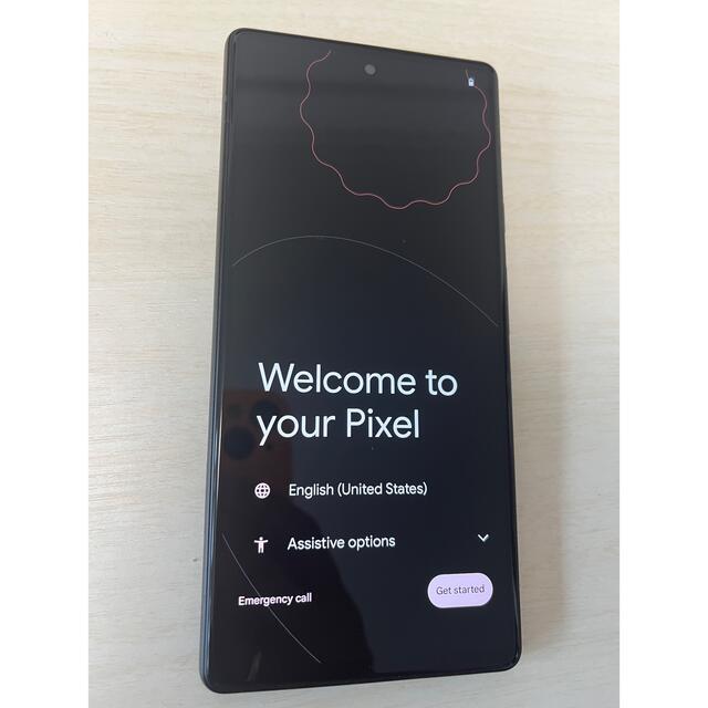 Google pixel6 128GB ストーミーブラック　au