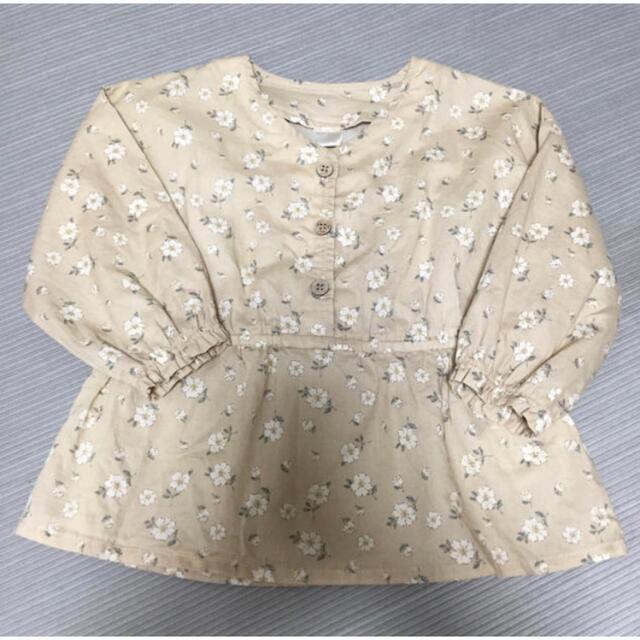 futafuta(フタフタ)のテーターテート 小花柄ブラウス　トップス　長袖　90 キッズ/ベビー/マタニティのキッズ服女の子用(90cm~)(ブラウス)の商品写真