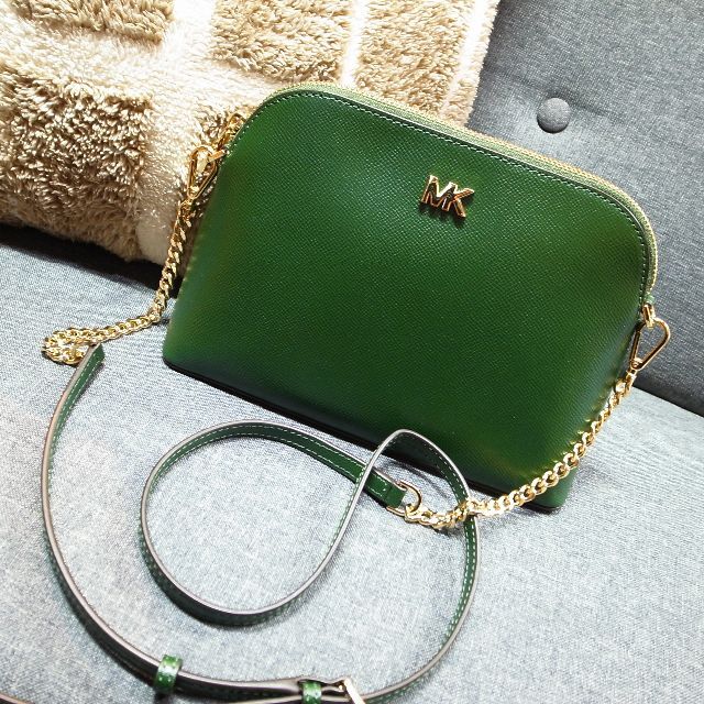 MICHAEL KORS - 正規品☆マイケルコース ショルダーバッグ 緑 MICHAEL KORS - 正規品☆マイケルコース ショルダーバッグ 緑