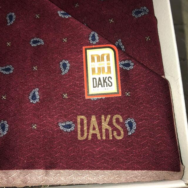 DAKS(ダックス)のDAKS ダックス　ハンカチ2枚セット メンズのファッション小物(ハンカチ/ポケットチーフ)の商品写真