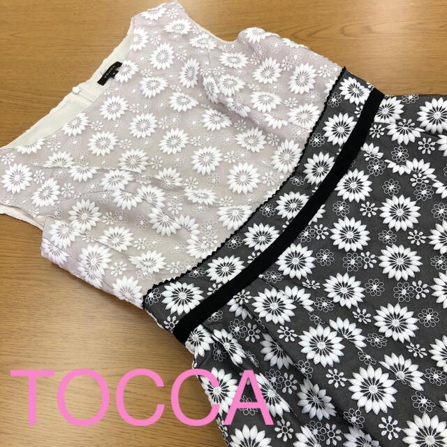 美品　TOCCA トッカ　刺繍ワンピース♪