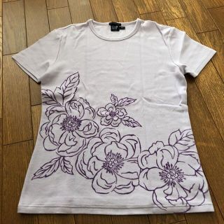 ギャップ(GAP)のGAP レディースTシャツ パープル Mサイズ(Tシャツ(半袖/袖なし))