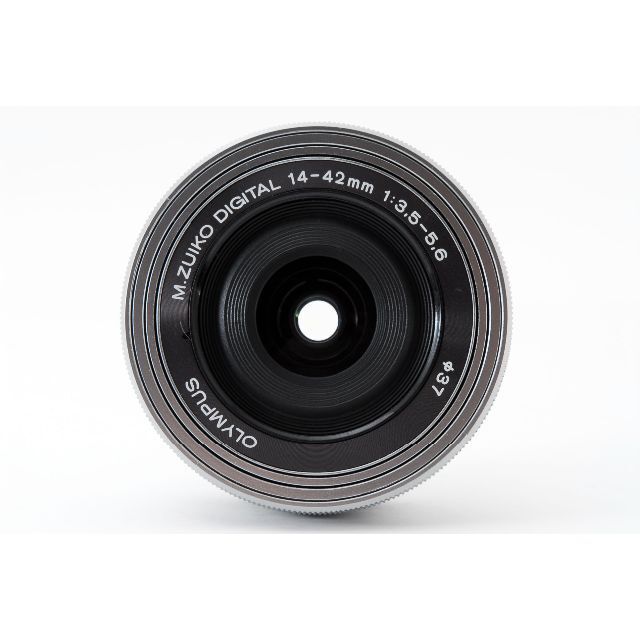 OLYMPUS(オリンパス)の■美品■オリンパス M.ZUIKO 14-42mm F3.5-5.6 EZ スマホ/家電/カメラのカメラ(レンズ(ズーム))の商品写真