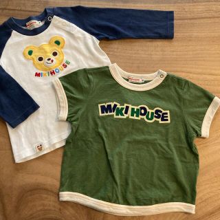 ミキハウス(mikihouse)のミキハウス MIKIHOUSE Tシャツ ロンT ベア 70 80 90 セット(Ｔシャツ)