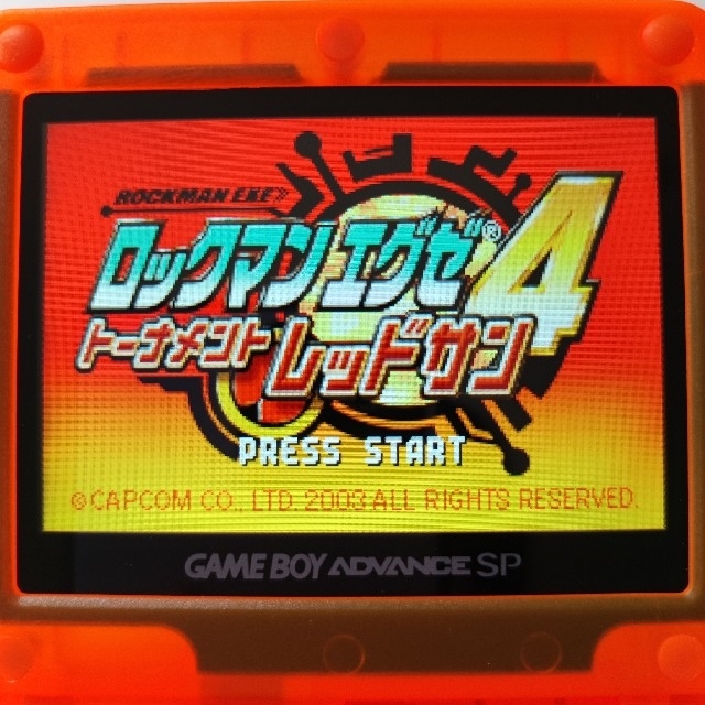 CAPCOM(カプコン)のGBA ロックマンエグゼ4トーナメント ロックマンエグゼ6ゲームボーイアドバンス エンタメ/ホビーのゲームソフト/ゲーム機本体(携帯用ゲームソフト)の商品写真