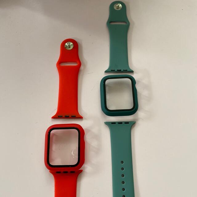 Apple Watch バンド 44mm 中古 ２点セット スマホ/家電/カメラのスマホ/家電/カメラ その他(その他)の商品写真