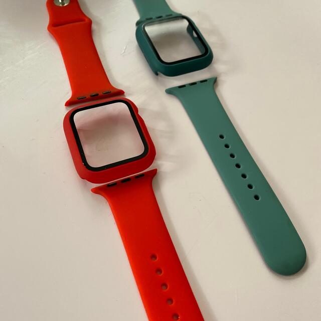 Apple Watch バンド 44mm 中古 ２点セット スマホ/家電/カメラのスマホ/家電/カメラ その他(その他)の商品写真