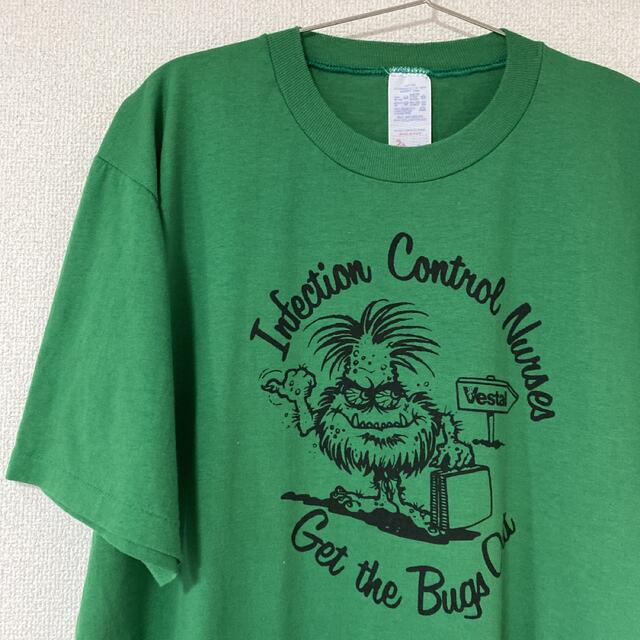 JERZEES - monster t-shirt green vintage カマチョモンスターの通販 ...