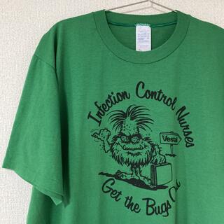ジャージーズ(JERZEES)のmonster t-shirt green vintage カマチョモンスター(Tシャツ/カットソー(半袖/袖なし))