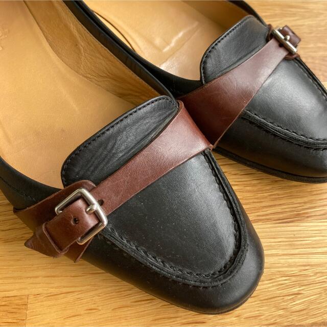 HERMES - HERMES  エルメス　ローヒールパンプス