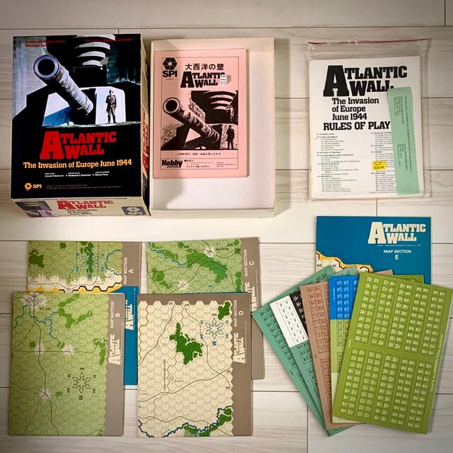 ボードゲーム ウォーゲーム 大西洋の壁 ATLANTIC WALL 1944 限定販売品 ボードゲーム ウォーゲーム 大西洋の壁 ATLANTIC WALL 1944 限定販売品