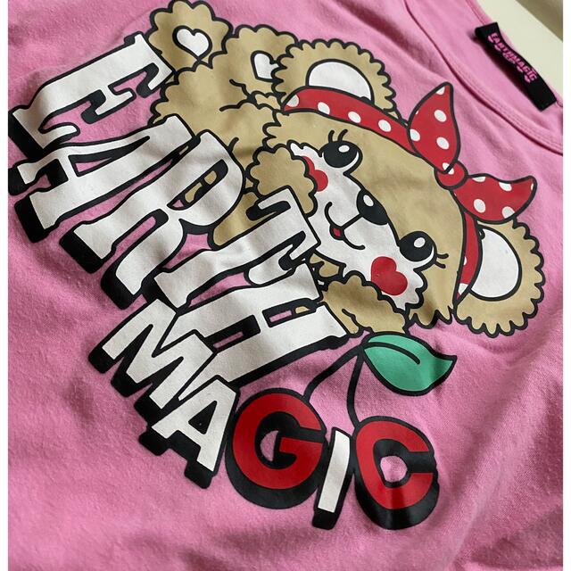 EARTHMAGIC(アースマジック)のアースマジック　チュニック　130 キッズ/ベビー/マタニティのキッズ服女の子用(90cm~)(Tシャツ/カットソー)の商品写真