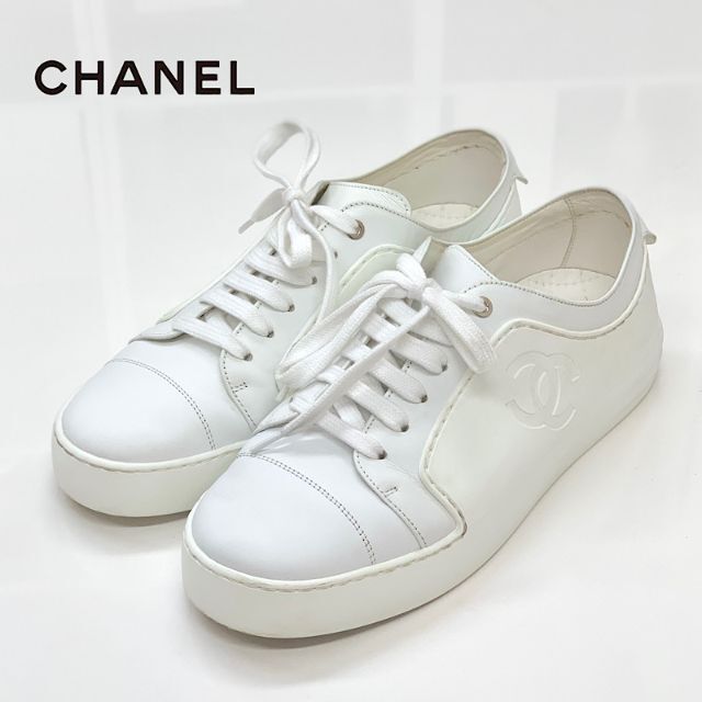 新品日本製 CHANEL - シャネル大人気 ココマークスニーカー 37