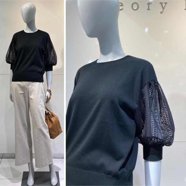 theory luxe 21SS 完売 ウォッシャブル プルオーバー ニット
