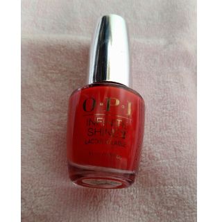 オーピーアイ(OPI)のOPI ネイルラッカー　マニキュア　赤　レッド　インフィニットシャイン　速乾(マニキュア)