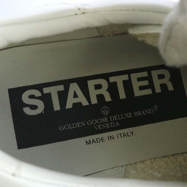 GOLDEN GOOSE(ゴールデングース)のゴールデングース SNEAKERS STARTER スニーカー 38 白 レディースの靴/シューズ(スニーカー)の商品写真