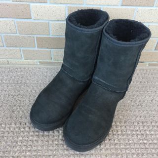 アグ(UGG)の手洗い済み☆UGGムートンブーツ☆ブラック(ブーツ)