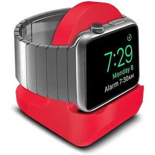 【A06】Apple Watch充電スタンド/クレードル ドック(赤)
