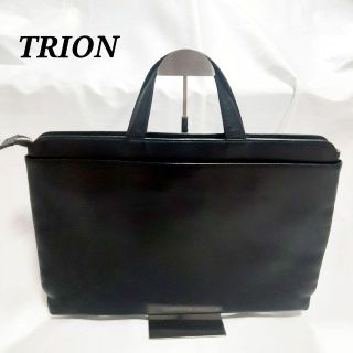 TRION トライオン ビジネスバッグ   ブリーフケース レザー 本革(ビジネスバッグ)