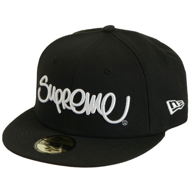 Supreme(シュプリーム)のSupreme Handstyle New Era 7 3/4 Black メンズの帽子(キャップ)の商品写真