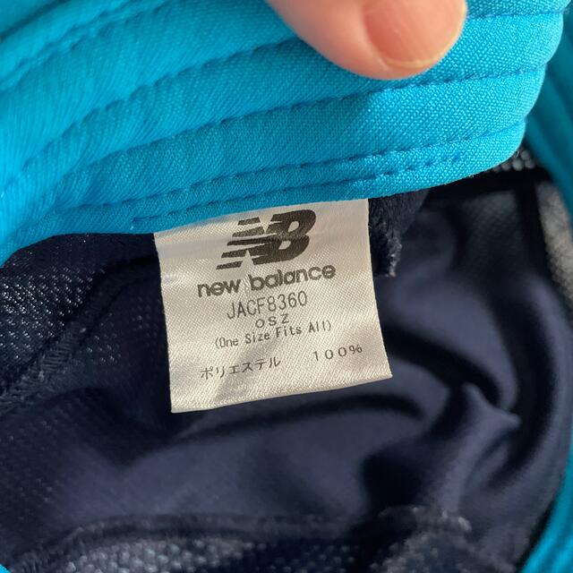 New Balance(ニューバランス)のサッカーキャップ キッズ/ベビー/マタニティのこども用ファッション小物(帽子)の商品写真