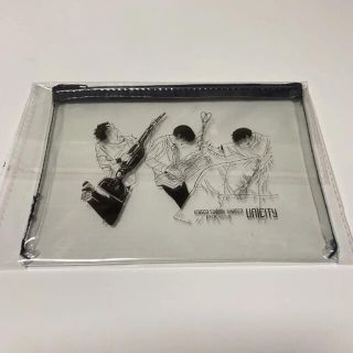 ユニゾンスクエアガーデン(UNISON SQUARE GARDEN)の【非売品】UNISON SQUARE GARDEN 【FC限定】アクリルポーチ(ミュージシャン)