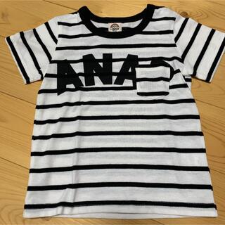 アナップキッズ(ANAP Kids)のANAP KIDS ボーダーTシャツ　100(Tシャツ/カットソー)