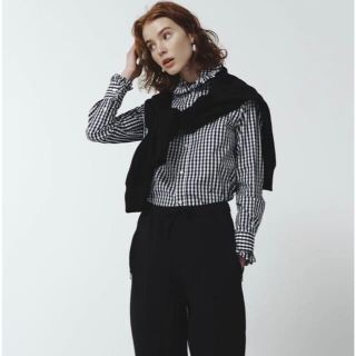 レア 美品 MSGM ロゴストライプ ブルー 長袖シャツ 38