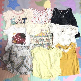 ミキハウス(mikihouse)のあみ様 夏服 女の子 トップス&パンツセット(Ｔシャツ)